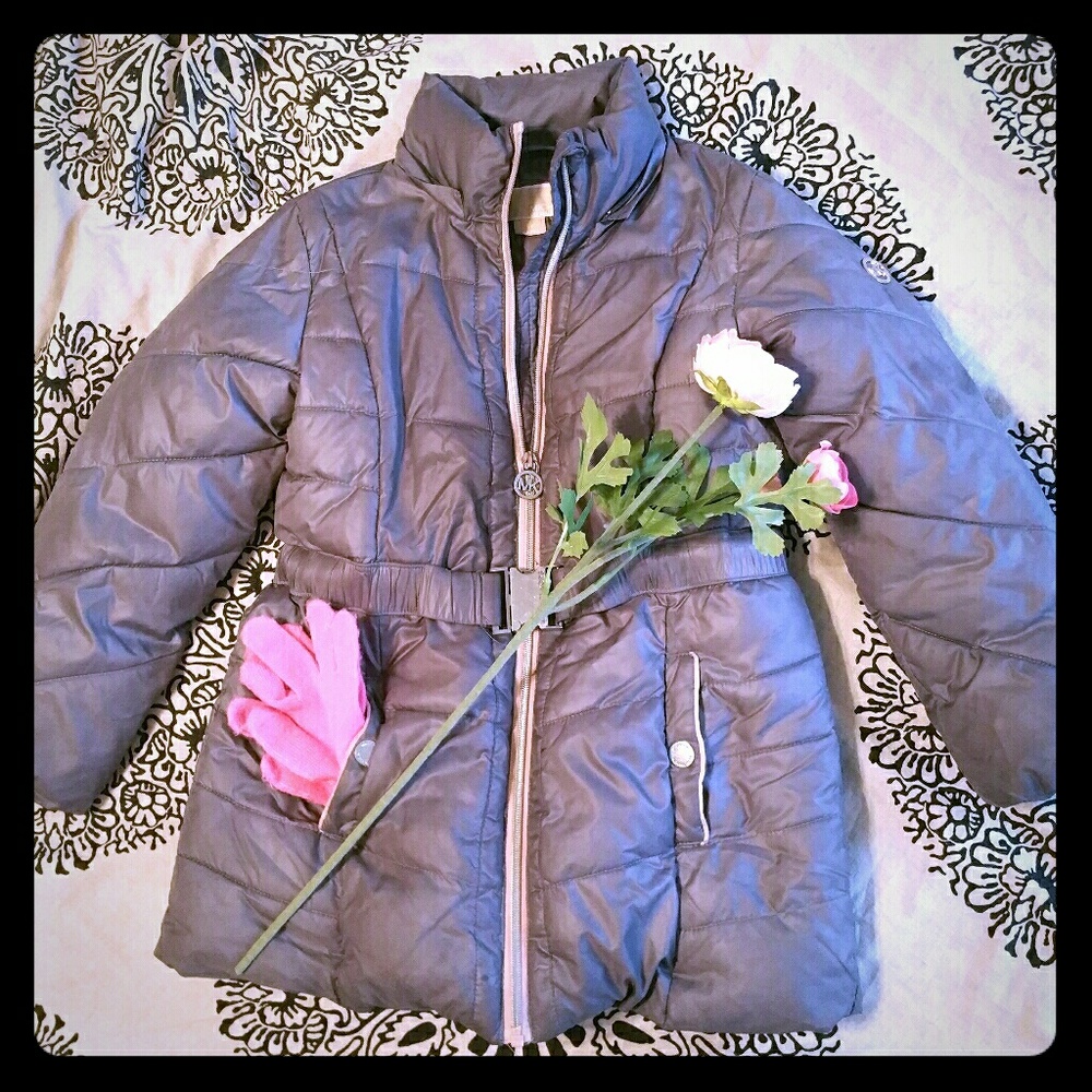 Michael Kors Girls Lavendar Winter Coat